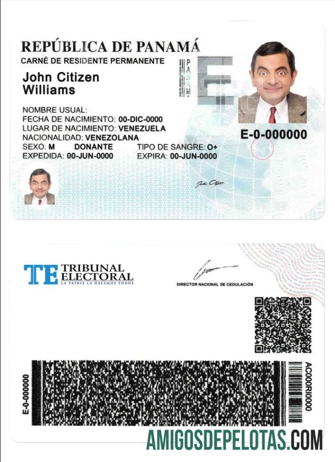 Autorização de Residente no PANAMÁ exemplo real